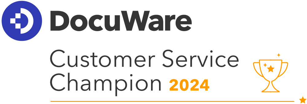 DocuWare Customer Service Champion 2024 Logo